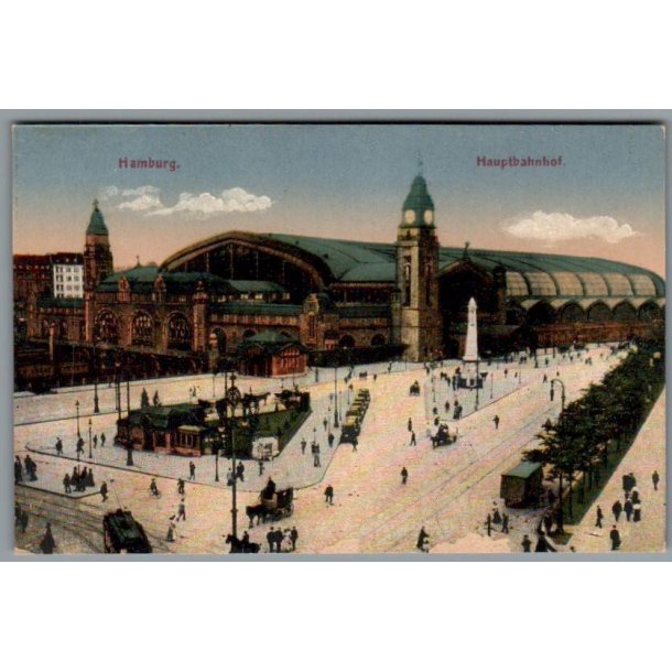 Hamburg - Hauptbahnhof - Ubrugt