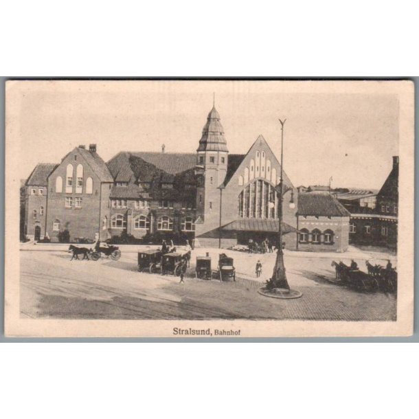 Stralsund -  Bahnhof - Ubrugt
