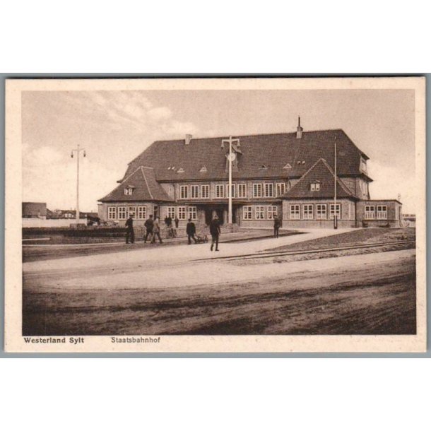 Westerland Sylt - Staatsbahnhof - Ubrugt