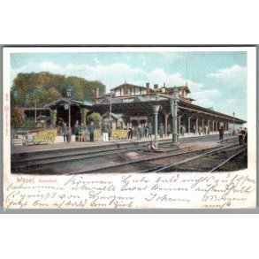 Wessel -  Bahnhof - Ubrugt