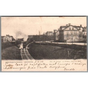 Vestervik - Jnvgsstation - Sverige - Brugt
