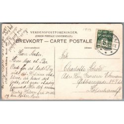 Silkeborg - Udsigt fra Aasen - Postkort - Brugt