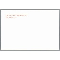 Tog - FS 896.003 - Palermo - Italien - Foto