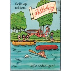 Nissen - Sejle op ad �en - Silkeborg - Postkort - Brugt