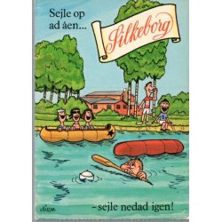 Nissen - Sejle op ad �en - Silkeborg - Postkort - Ubrugt
