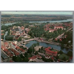Silkeborg - Luftfoto over Byen - Postkort - Brugt