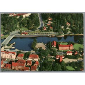 Silkeborg - Luftfoto over Byen - Postkort - Brugt
