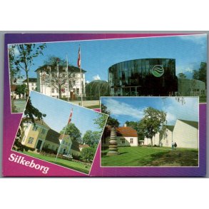 Silkeborg  - Postkort - Brugt