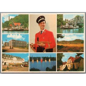 Silkeborg  - Partier - Postkort - Ubrugt