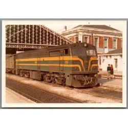 Tog - Renfe 2136 - Medina del Campo - Spanien - Foto