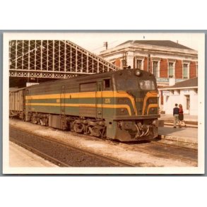 Tog - Renfe 2136 - Medina del Campo - Spanien - Foto