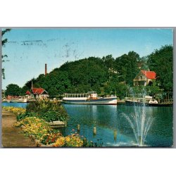 Parti fra Silkeborg Havn - Postkort - Brugt