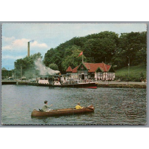 Silkeborg - Havn med Hjejlen - Postkort - Brugt