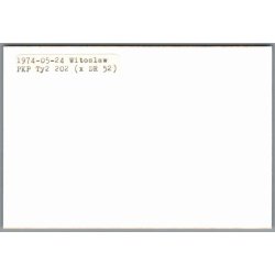 Tog - PKP Ty 2 202 - Witoslaw - Polen - Foto