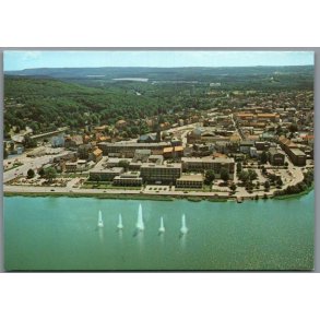 Siemens flydende font�ner i Silkeborg - Postkort - Brugt