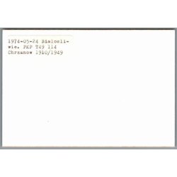 Tog - PKP  T49 114 - Bialosoliwie - Polen - Foto