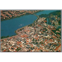Silkeborg - Luftfoto over Byen - Postkort - Ubrugt