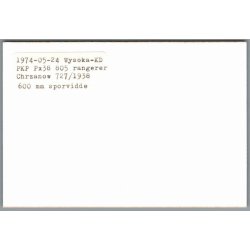 Tog - PKP  Px38 805 - Wysoka - Polen - Foto