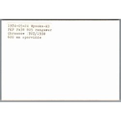 Tog - PKP  Px38 805 - Wysoka - Polen - Foto