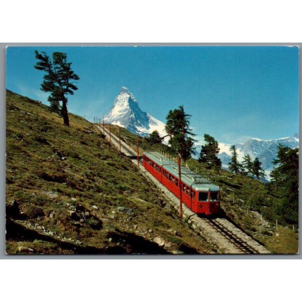 Tog - Gorngrattbahn - Schweitz  - Ubrugt