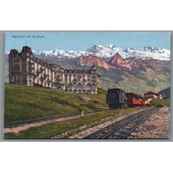 Tog - Rigi-Kulm - Schweitz  - Ubrugt