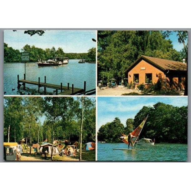 Silkeborg Camping  - Postkort - Ubrugt