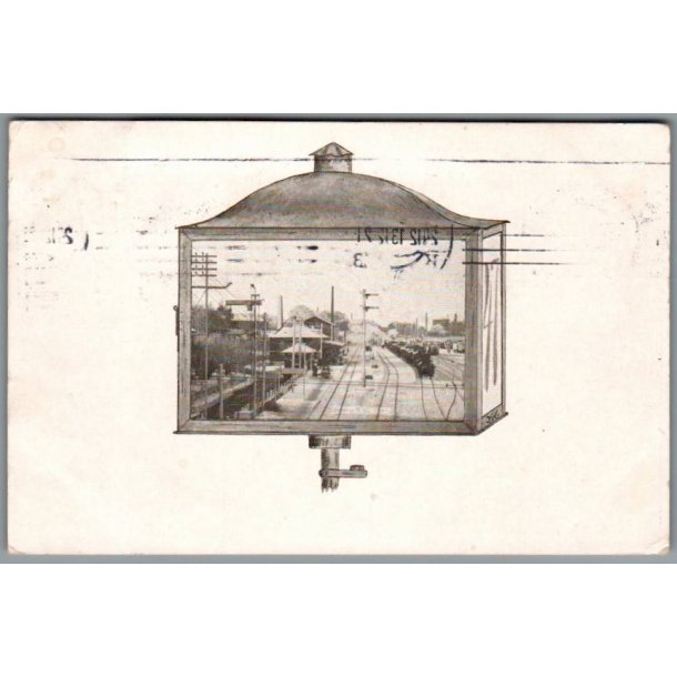 Togsignal - Station - Brugt 