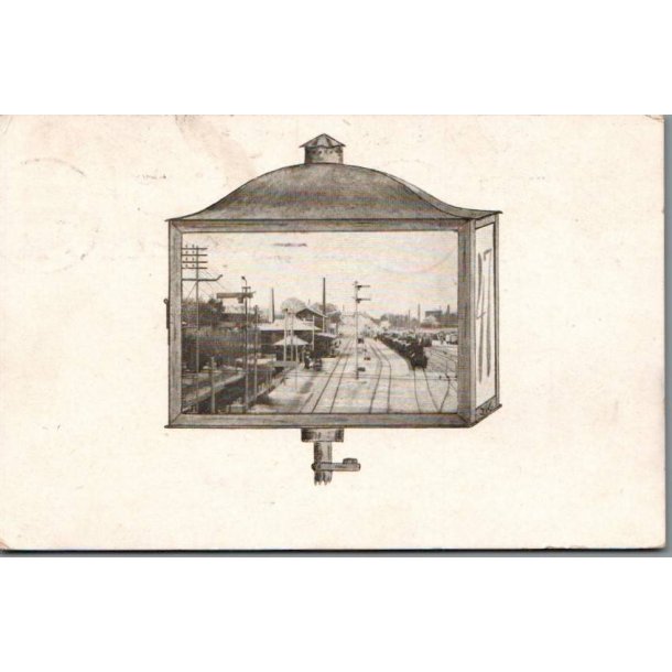 Togsignal - Station - Brugt 