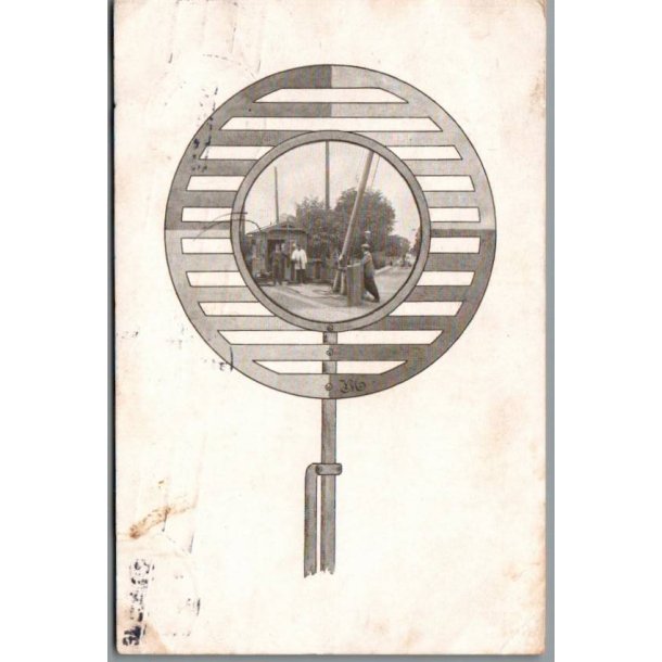 Togsignal - Jernbanebom - Brugt 