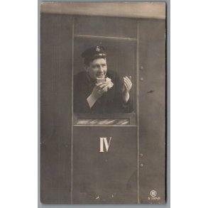 Nakskov - Banearbejder - Fotokort  - Brugt