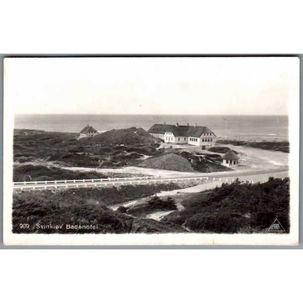 Svinklv Badehotel - Fotokort Pors - Brugt