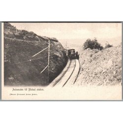 Ankomsten til Bstad Station - Sverige - Ubrugt