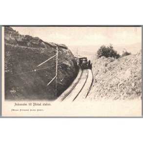 Ankomsten til Bstad Station - Sverige - Ubrugt