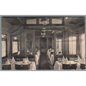 Tog - Interir af Restaurationsvogn - Sverige - Ubrugt