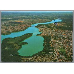 Silkeborg - Langs� set fra Luften  - Postkort - Brugt