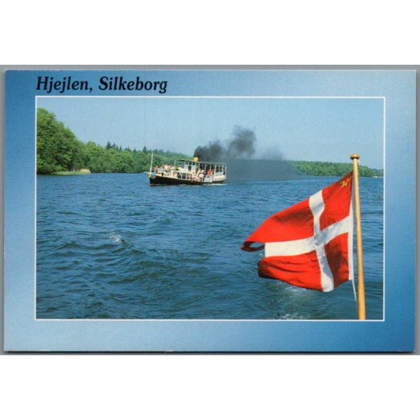 Hjejlen p� Silkeborgs�erne - Postkort - Ubrugt