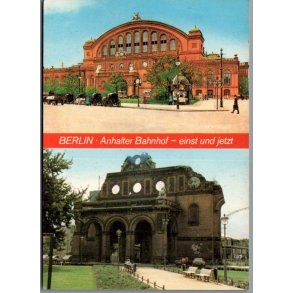 Berlin - Anhalter Banhof - Tyskland - Ubrugt
