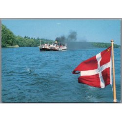 Silkeborg - Hjejlen p� Silkeborgs�erne - Postkort - Brugt