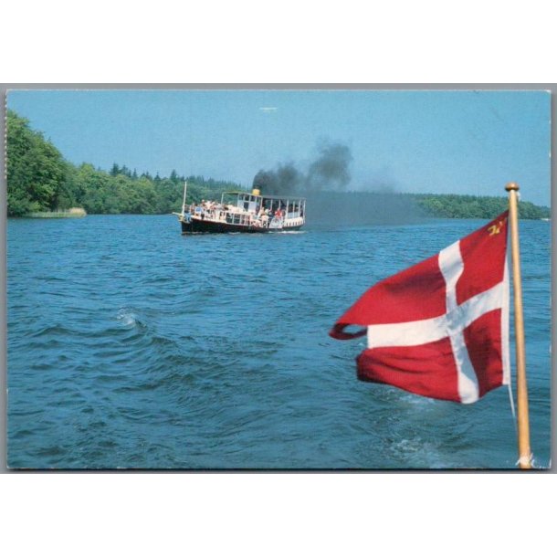 Silkeborg - Hjejlen p� Silkeborgs�erne - Postkort - Brugt