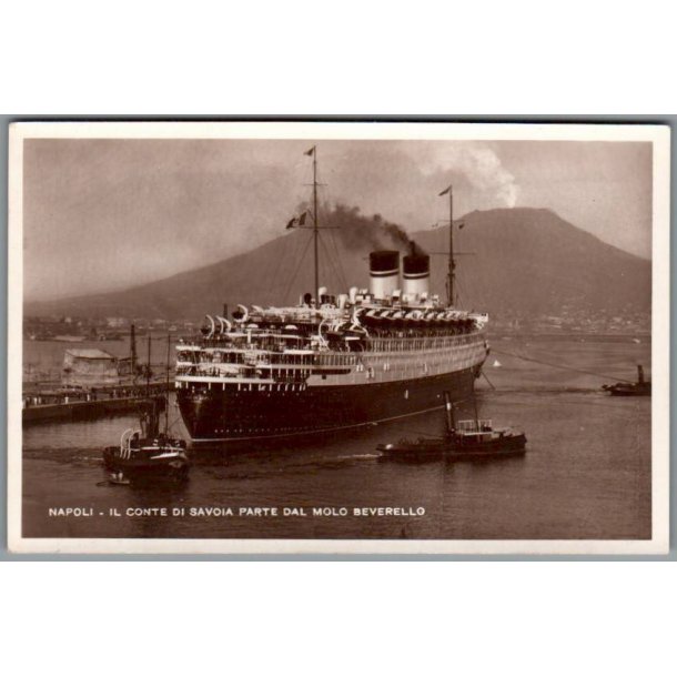 Conte Di Savoia - Napoli - Ubrugt