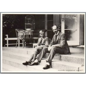 Kong Haakon  - Kronprins Olav - Kortmann 102035 - 12x17 cm - Ubrugt