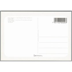 Kong Haakon 7, med Kronprins Olav kommer til Norge 1905  - Kortmann 102035 - 12x17 cm - Ubrugt