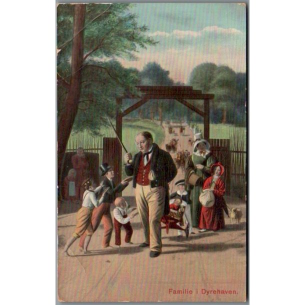Familie i Dyrehaven - Ubrugt