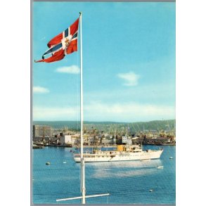 Kongeskibet i Havn - Oslo - Aune 4005/9 - Ubrugt
