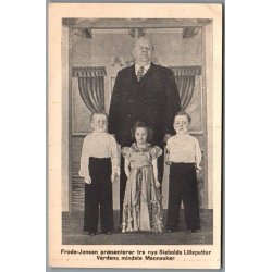 Frode Jensen prsenterer tre nye Siebolds Lilleputter - Dyrehavsbakken - Ubrugt