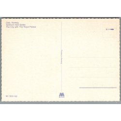 Sentrum med Kongeslottet - Oslo - Mittet 1303/100 - Ubrugt