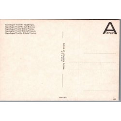 Kbenhavn - Tivoli - Hovedindgangen - Ubrugt