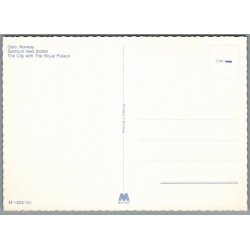 Sentrum med Kongeslottet - Oslo - Mittet 1303/101 - Ubrugt