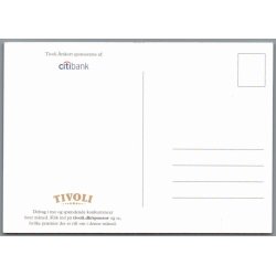 Tivoli rskort sponseret af Citibank - Ubrugt