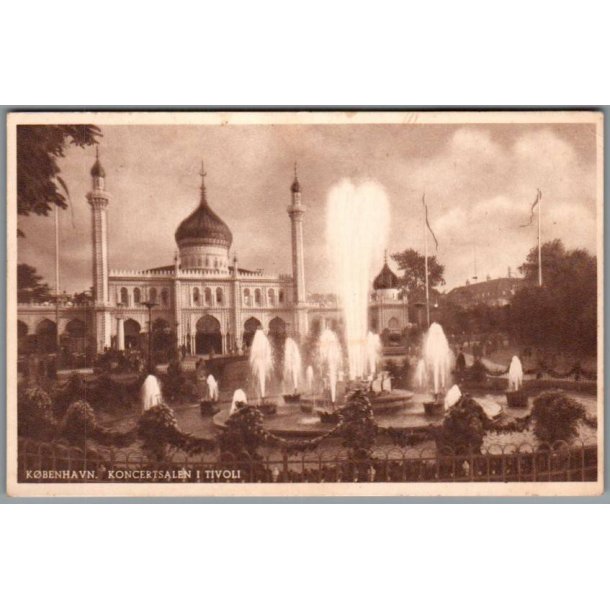 Kbenhavn - Koncertsalen i Tivoli - Brugt